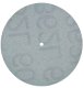 MaxiFinish PIN HOLE CENTER ALUMINUM OXIDE PLASTIC DISC 7/8"(21mm) coarse grit 100 pcs