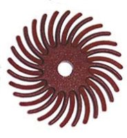 1\" RADIAL POLISHING DISCS, RED 220 grit