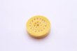 YELLOW TREATED MUSLIN BUFF 1" 16 ply 1 row of stitching YELLOW TREATED MUSLIN BUFF 1" 16 ply 1 row of stitching
