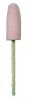 MOUNTED ACRYLIC POLISHER PINK BULLET ,pink, fine, 23.5mm(h) x 10.3mm(w) 180 grit MOUNTED ACRYLIC POLISHER PINK BULLET ,pink, fine, 23.5mm(h) x 10.3mm(w) 180 grit