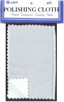 JEWELERS POLISHING CLOTH , 12\"x15\" gray/white.