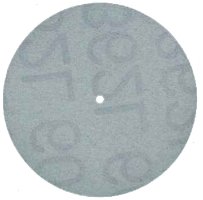 MaxiFinish PIN HOLE ALUMINUM OXIDE PLASTIC DISC 7/8\"(21mm)SUPER-FINE grit 100 pcs