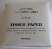 ANTI TARNISH TISSUE 4" x 4" (100 x 100) box of 1000