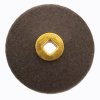 MaxiFinish BRASS CENTER DOUBLE SIDE PLASTIC DISC 7/8"(21mm) COARSE grit box of 100 MaxiFinish BRASS CENTER DOUBLE SIDE PLASTIC DISC 7/8"(21mm) COARSE grit box of 100