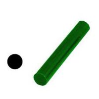 FERRIS FILE-A- WAX SOLID TUBE GREEN 7/8\" 22mm FRRRIS b875