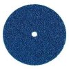 PIN HOLE CENTER BLUE ZIRCONIA DISC 1 1/2"(38mm) FINE grit 100 pieces