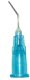 Pre-Bent needle Tip Blue 25 Gauge 100 pieces