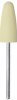 ACRYLIC POLISHER MOUNTED BULLET yellow, x- Fine 24mm(h)x10mm(w) 800 grit