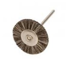 MINIATURE BRUSHES, MOUNTED on a 3/32\" (2.3mm) mandrel , sold in packs of 12