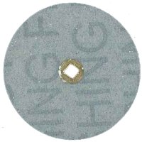 BRASS CENTER ALUMINUM OXIDE PLASTIC DISC 1 1/2\"(38mm) coarse 100 discs