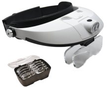 5 Lens Binocular Visor with dual LED