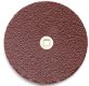 ALUMINUM OXIDE BRASS CENTER DISC 1 1/2"(38mm) coarse grit box of 100