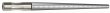 STAINLESS STEEL RING MANDREL, hard chromed , ungrooved, marked 1-16