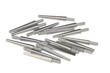 ALUMINIUM DENTAL DOWEL PINS #2 MEDIUM 1000 per bag.