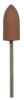 ACRYLIC POLISHER, BROWN BULLET FINE 24mm(h) x 10mm(w) 320 grit ACRYLIC POLISHER, BROWN BULLET FINE 24mm(h) x 10mm(w) 320 grit