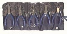 ECONOLINE PLIER SET OF 5. Our famous box joint, chrome plated, Econoline pliers sets,