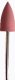 ACRYLIC POLISHER, PINK BULLET MEDIUM 24mm(h) x 10mm(w) cx3078