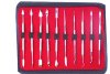 WAX CARVING TOOLS SET OF 10 IN A ZIPPERED CASE