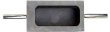 2 handle graphite ingot mold 15kg i.d. 170x90x70mm