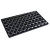 FOAM FILLED GEM JARS (50) BLACK 1 1/4"
