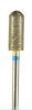 DIAMOND BUR, SINTERED, Medium 240 grit 2.34mm mandrel(hp) Domed Cylinder 14x5mm DIAMOND BUR, SINTERED, Medium 240 grit 2.34mm mandrel(hp) Domed Cylinder 14x5mm