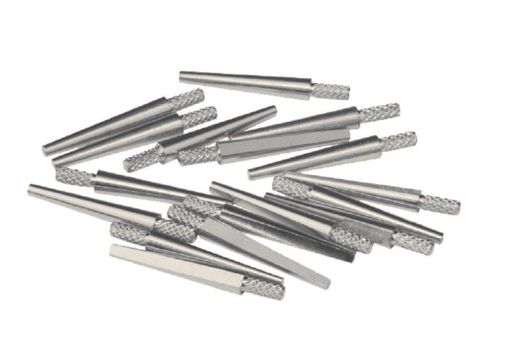 DENTAL DOWEL PINS, Nickle plated #2 medium 1000 pieces - Click Image to Close