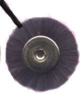 MINIATURE BRUSHES, MOUNTED on a 3/32\" (2.3mm) mandrel , sold in packs of 12