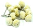 LOOSE STRING ,POLISHING BUFFS, MOUNTED ON a 3/32" (2.3mm) mandrel , sold in packs of 12 LOOSE STRING ,POLISHING BUFFS, MOUNTED ON a 3/32" (2.3mm) mandrel , sold in packs of 12