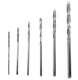 SINTERED DIAMOND TWIST DRILL, assorted 1.2mm-3.0mm pack of 6