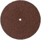 ALUMINUM OXIDE DISC PIN HOLE CENTER 1 1/2(38mm) medium 120 grit, box of 100