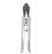 Swiss style heavy duty angled side cutter, pointed end