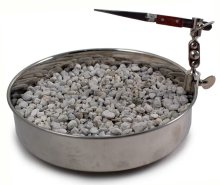 ANNEALING PAN,SWIVEL with PUMICE & TWEEZERS 7.25\"