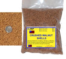 Crushed walnut shell .85-1.7mm 12/20 5 lb