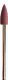 MOUNTED POLISHER PINK POINTED 13mm(h)x4.5mm(w)fine 320 grit