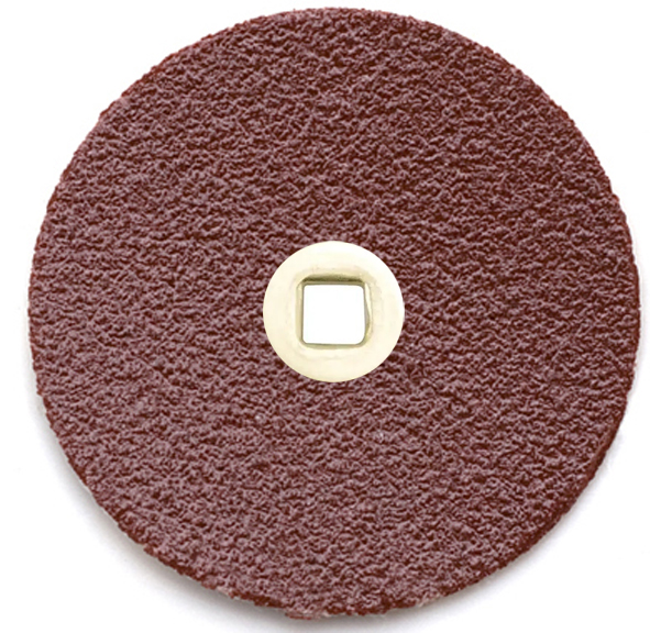 BRASS CENTER ALUMINUM OXIDE Water Proof DISC 7/8"(22mm) fine grit 100 pcs