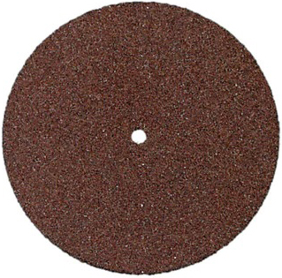 ALUMINUM OXIDE DISC PIN HOLE CENTER 1 1/2(38mm) medium 120 grit, box of 100 - Click Image to Close