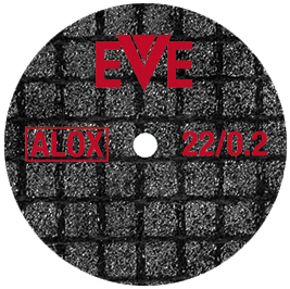 FIBERCUT disc 22 x .2mm Pack of 10 wheels for metals EVE-GERMANY