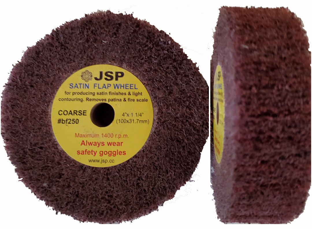 SATIN FLAP WHEEL Coarse (100 Grit)