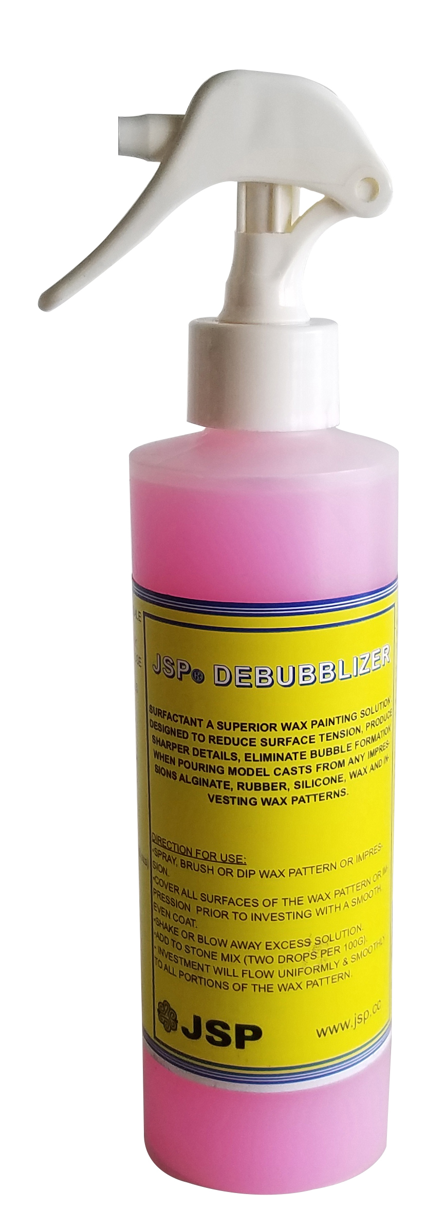 JSP ® PINK DEBUBBLIZER, 8OZ SPRAY BOTTLE (236ml)