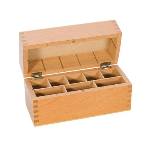 6 BOTTLE WOODEN ACID BOX