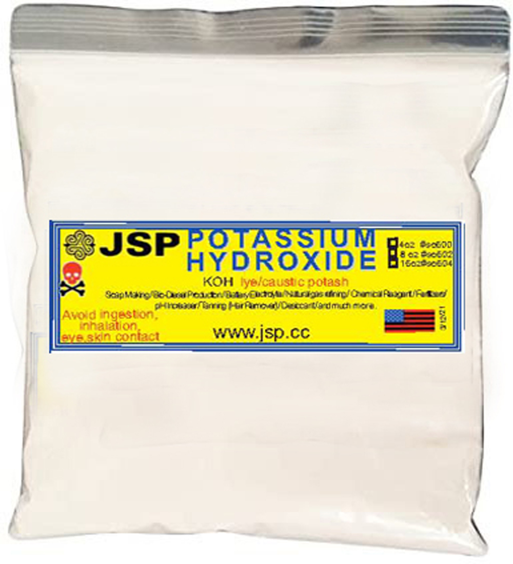 POTASSIUM HYDROXIDE 4oz