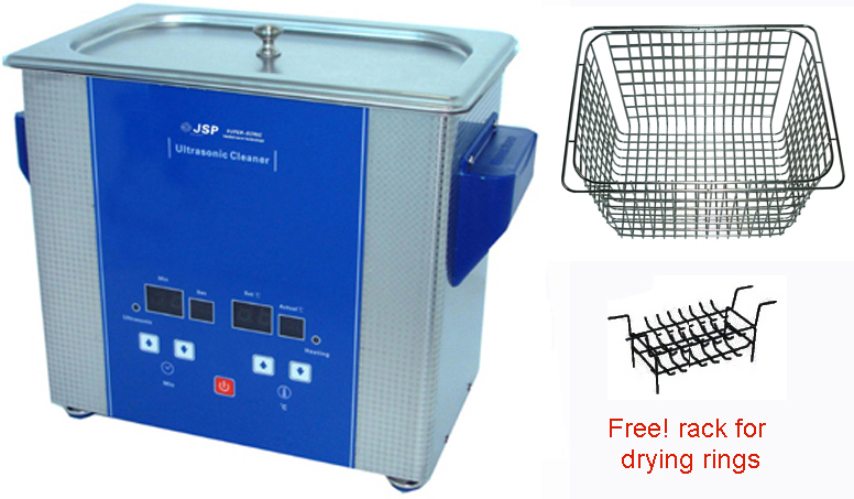 HEATED ULTRASONIC,.80 GALLON,110V 430watt 9.4"x5.4"x4"