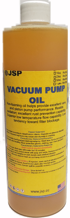 VACUUM PUMP OIL 23 oz