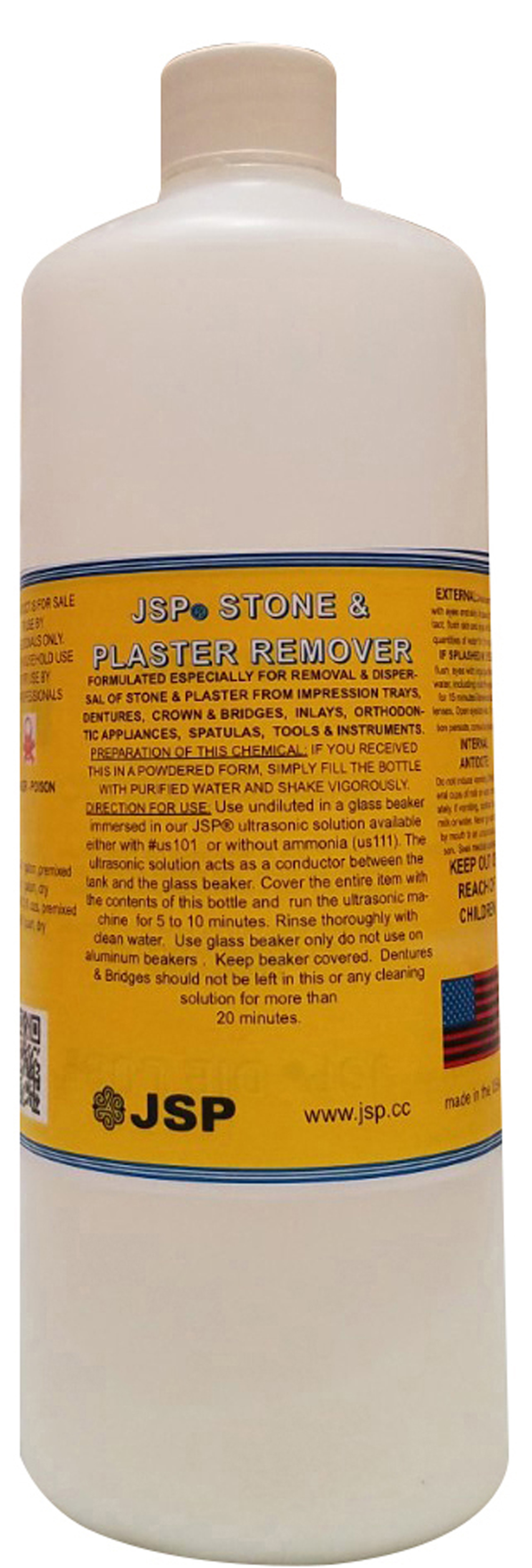 STONE&PLASTER REMOVER,POWDER, makes a QUART